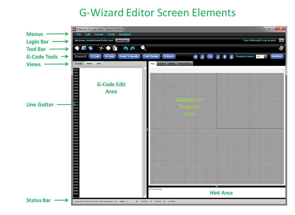 G-Wizard Editor: Check, Optimize, and Learn G-Code Easily - CNCCookbook: Be  A Better CNC'er